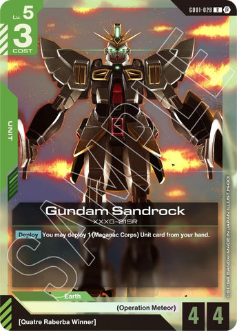 Image for Gundam Sandrock (GD01-028) [GD01_b]