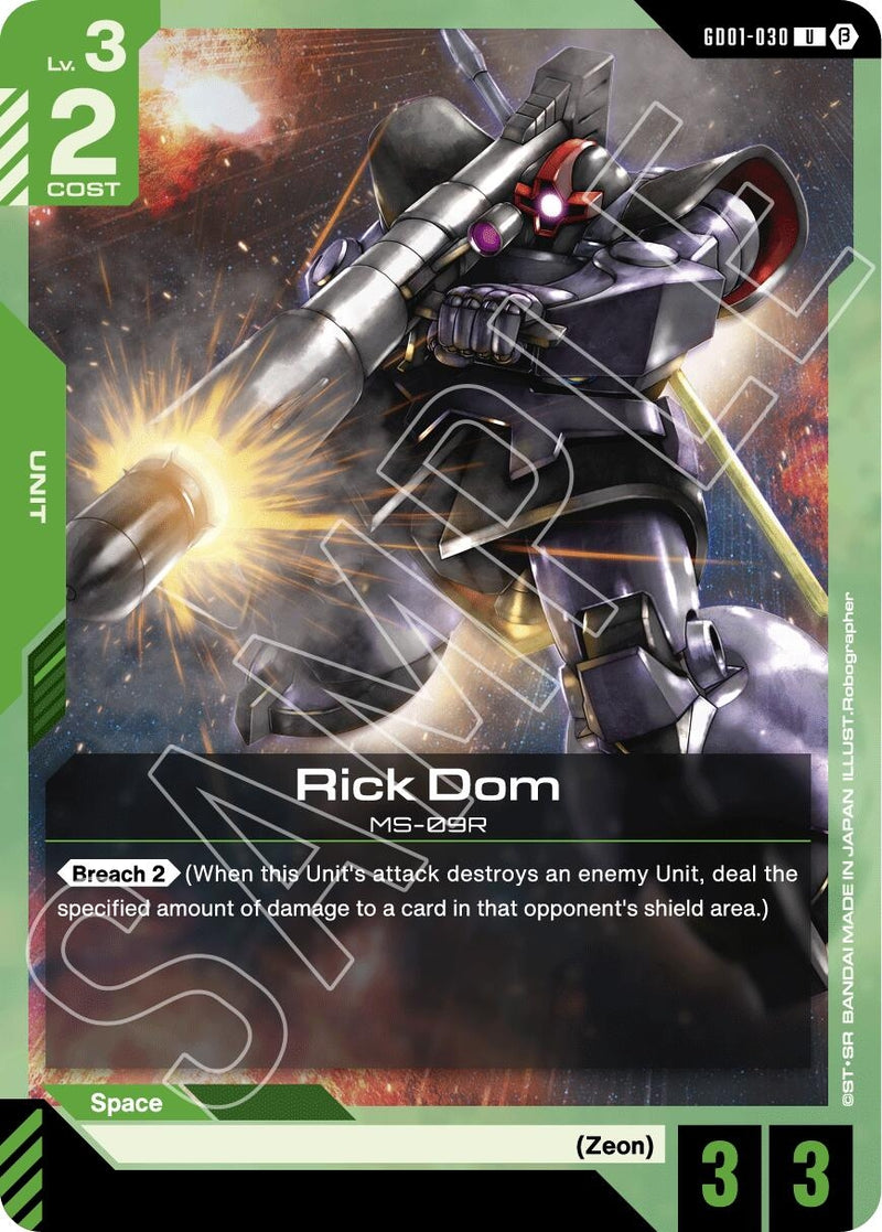 Image for Rick Dom (GD01-030) [GD01_b]