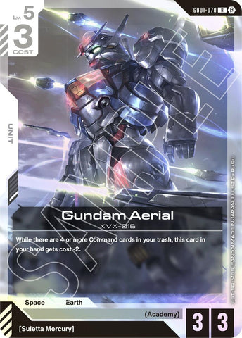Image for Gundam Aerial (GD01-070) [GD01_b]