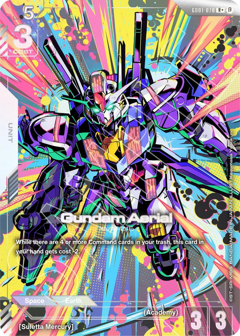 Image for Gundam Aerial (R+) (GD01-070) [GD01_b]
