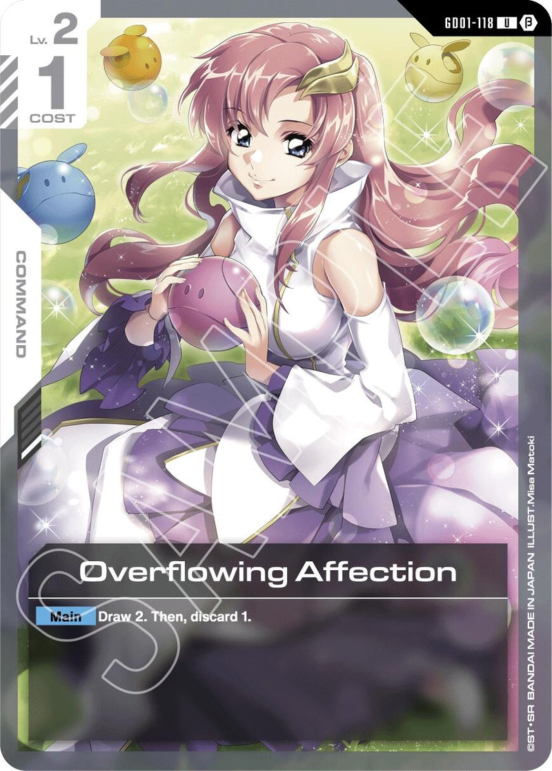 Image for Overflowing Affection (GD01-118) [GD01_b]
