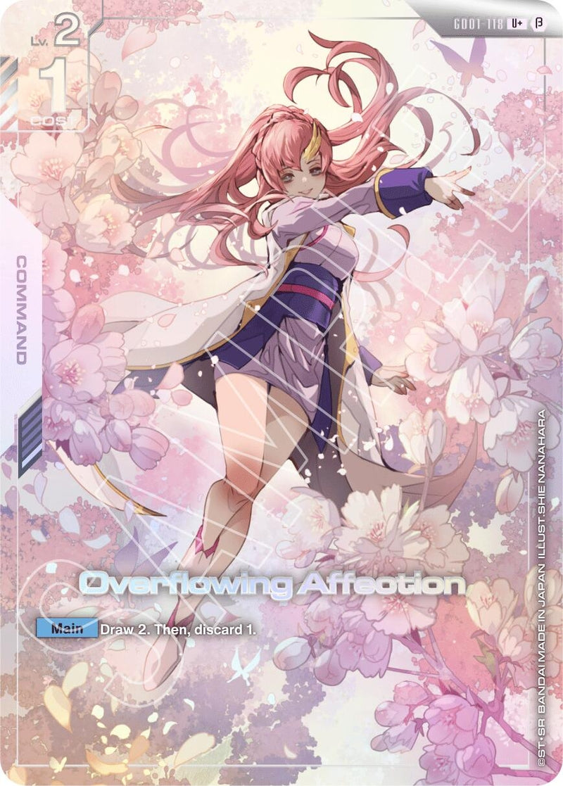 Image for Overflowing Affection (U+) (GD01-118) [GD01_b]