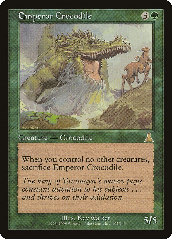 Emperor Crocodile (Urza's Destiny)