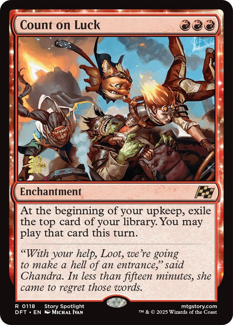 Image for Count on Luck (118) [PRE]