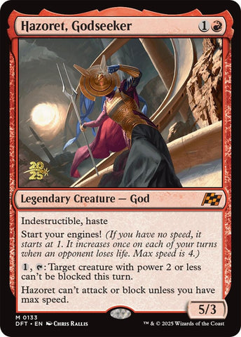 Image for Hazoret, Godseeker (133) [PRE]