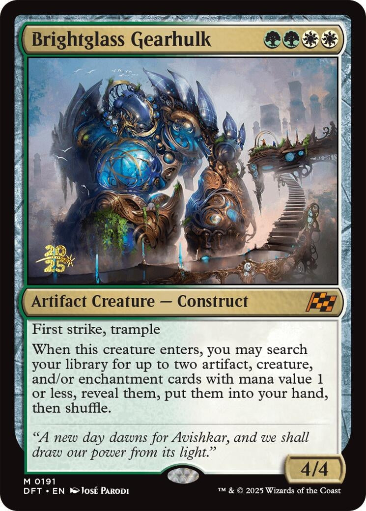 Image for Brightglass Gearhulk (191) [PRE]