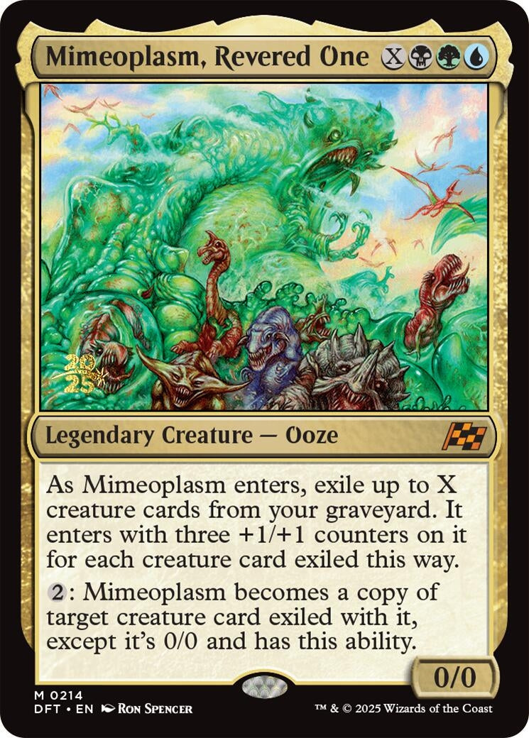 Image for Mimeoplasm, Revered One (214) [PRE]