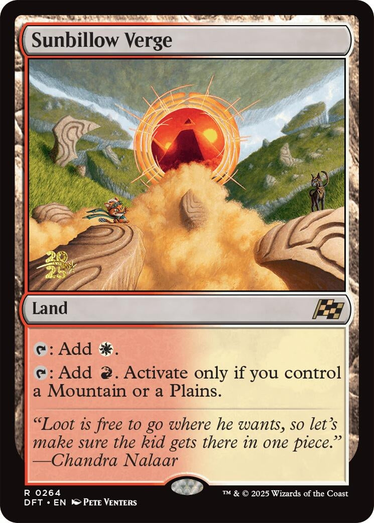 Image for Sunbillow Verge (264) [PRE]