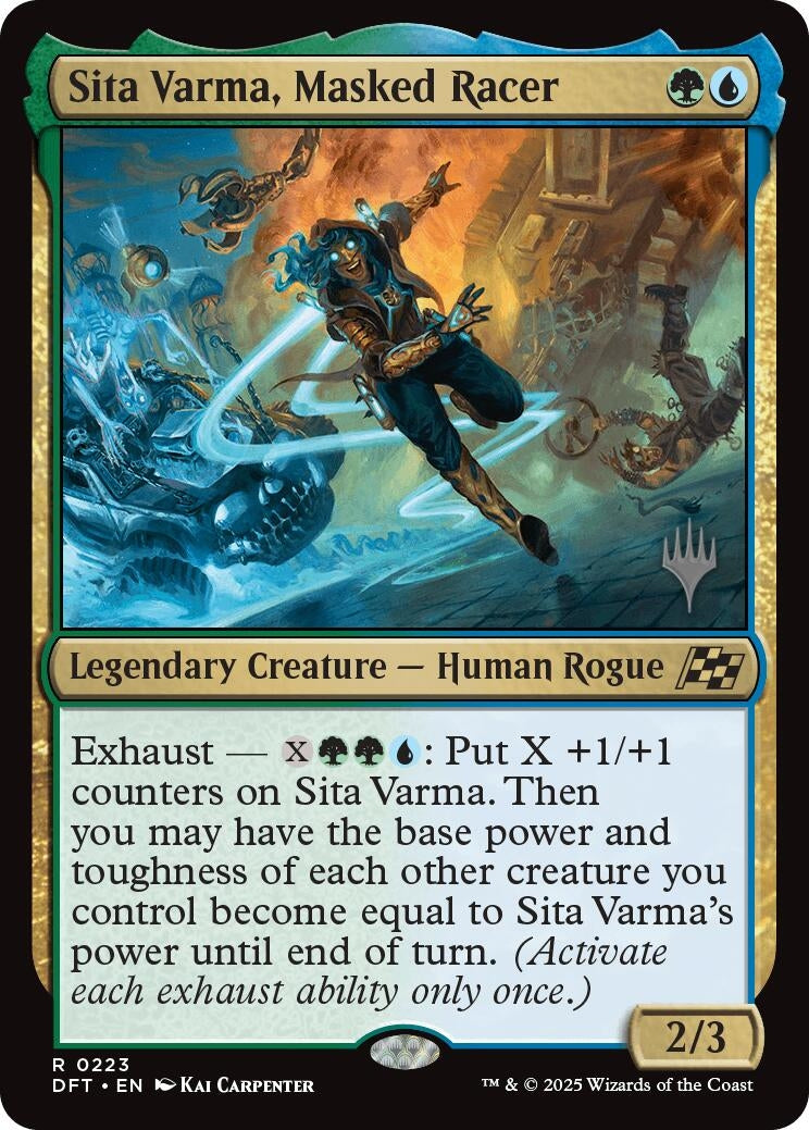 Image for Sita Varma, Masked Racer (223) [PPDFT]