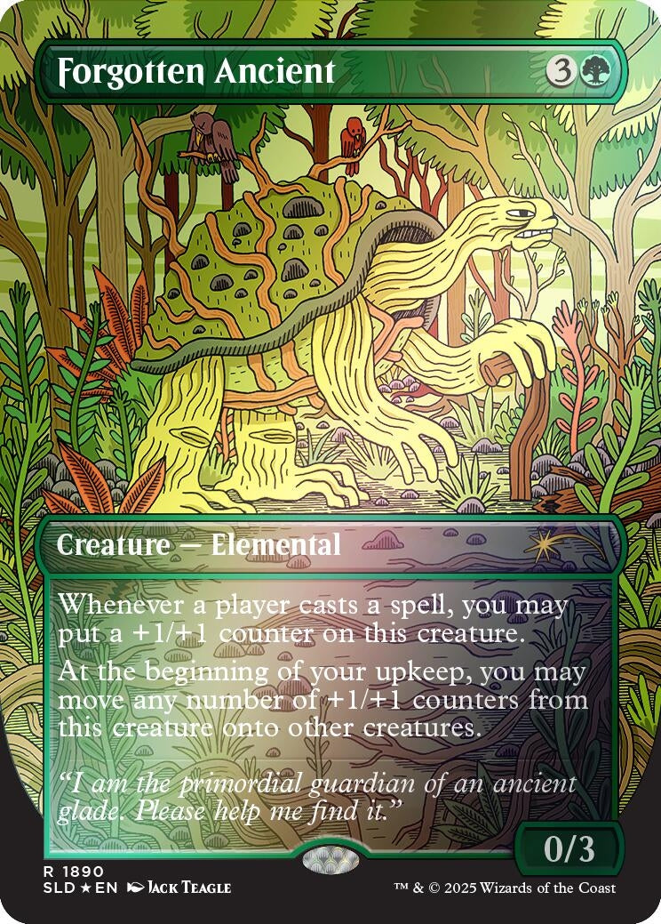 Image for Forgotten Ancient (Rainbow Foil) (1890) [SLD]