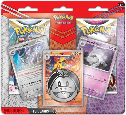Image for Enhanced 2-Pack Blister Pack [Armarouge, Revavroom & Houndstone] - Pokemon