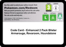 Image for Code Card - Enhanced 2-Pack Blister Pack [Armarouge, Revavroom & Houndstone] (Miscellaneous Cards & Products) - Pokemon