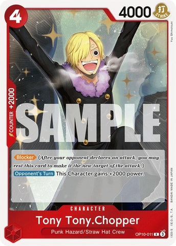 Image for Tony Tony.Chopper (011) (OP10-011) [Royal Blood]
