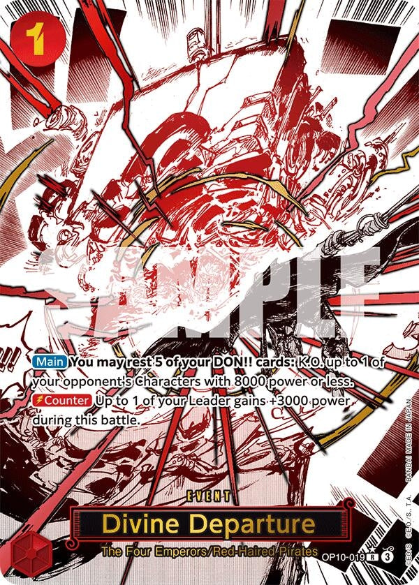 Image for Divine Departure (Parallel) (OP10-019) [Royal Blood]