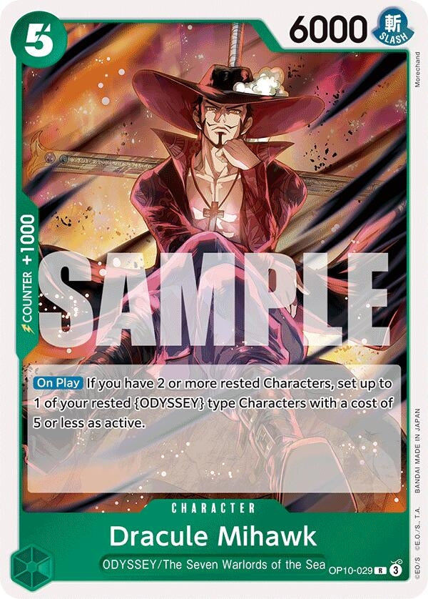 Image for Dracule Mihawk (OP10-029) [Royal Blood]