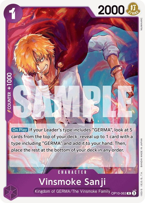 Image for Vinsmoke Sanji (OP10-063) [Royal Blood]