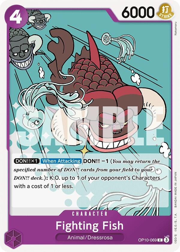 Image for Fighting Fish (OP10-069) [OP10]