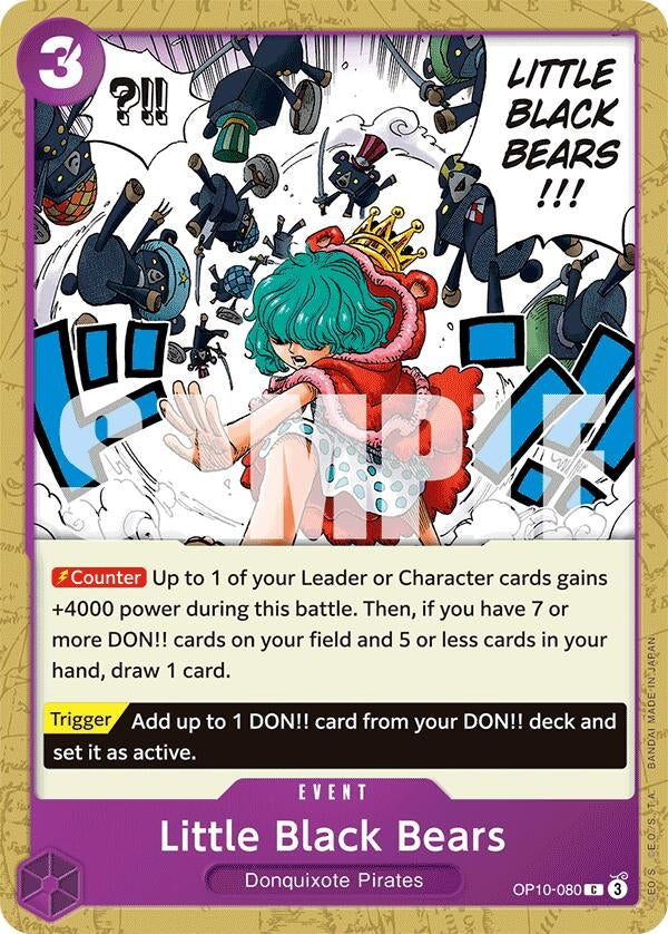 Image for Little Black Bears (OP10-080) [Royal Blood]
