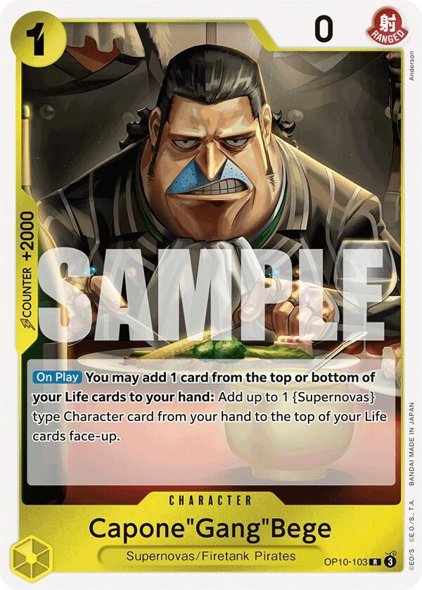 Image for Capone"Gang"Bege (OP10-103) [Royal Blood]