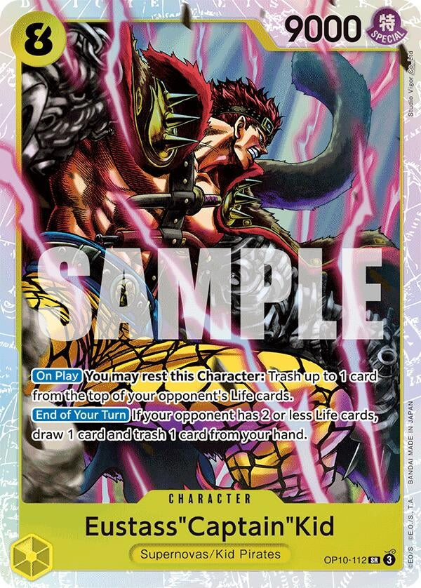 Image for Eustass"Captain"Kid (112) (OP10-112) [OP10]