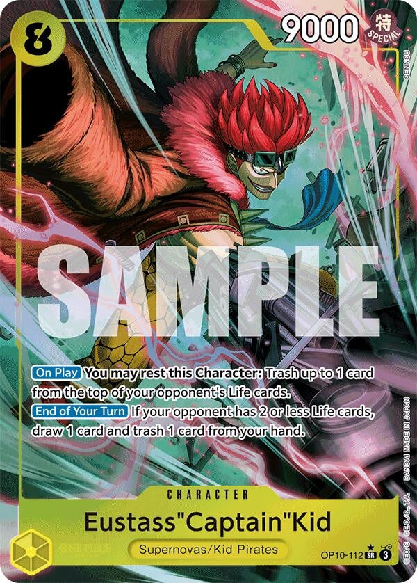 Image for Eustass"Captain"Kid (112) (Parallel) (OP10-112) [Royal Blood]