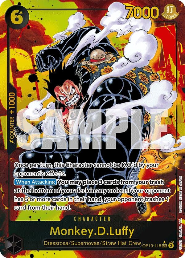 Image for Monkey.D.Luffy (118) (Parallel) (OP10-118) [Royal Blood]