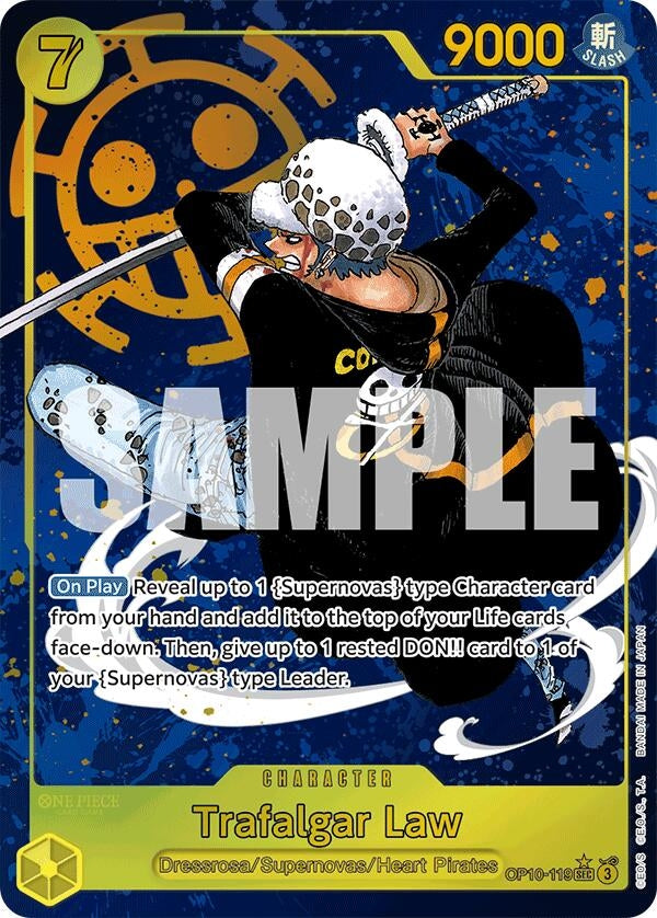Image for Trafalgar Law (119) (Parallel) (OP10-119) [Royal Blood]