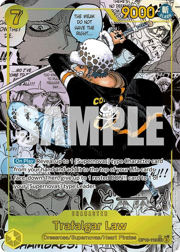 Image for Trafalgar Law (119) (Manga) (OP10-119) [Royal Blood]
