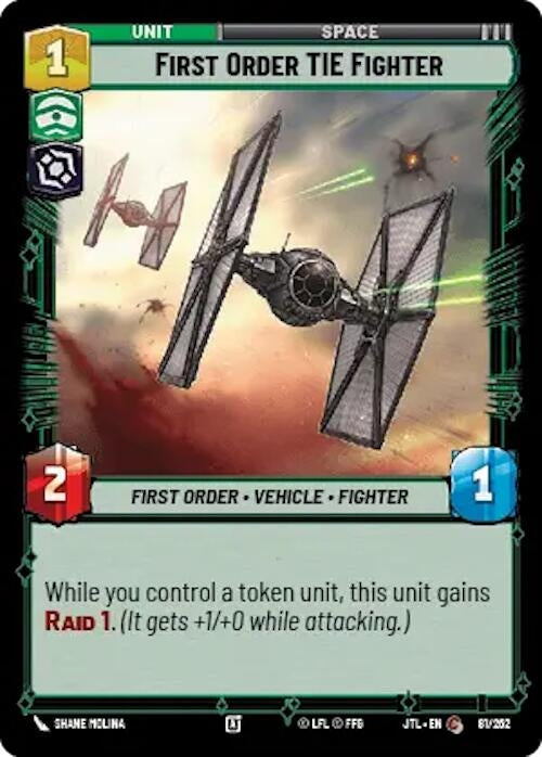 Image for First Order TIE Fighter (081/257) [JTL]