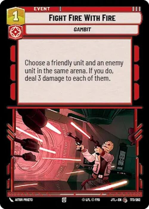Image for Fight Fire With Fire (173/257) [JTL]