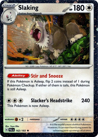 Image for Slaking (Cosmos Holo) (162/193) (Miscellaneous Cards & Products) - Pokemon