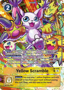 Image for Yellow Scramble (Alternate Art) (LM-029 P) (Starter Deck 20: Protector of Light) (ST-20) - Digimon Card Game