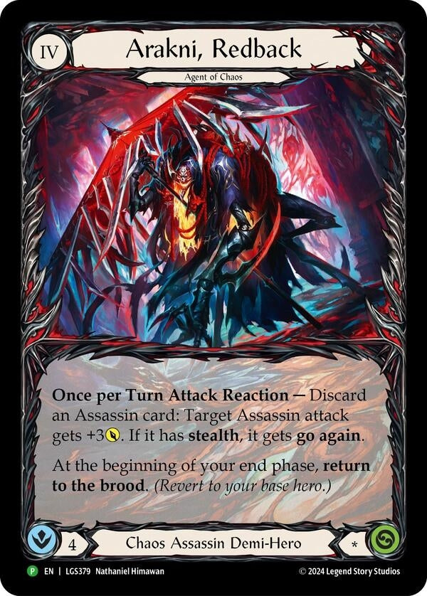 Image for Arakni, Redback (Extended Art) (LGS379) [PR]