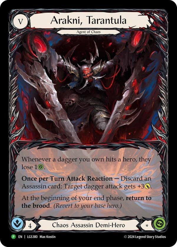 Image for Arakni, Tarantula (Extended Art) (LGS380) [PR]