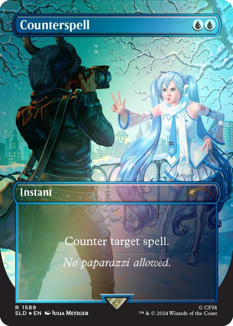 Image for Counterspell (1589) (Rainbow Foil) (1589) [SLD]