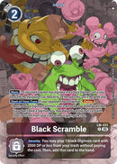 Image for Black Scramble (Alternate Art) (LM-031 P) (Starter Deck 21: Hero of Hope) (ST-21) - Digimon Card Game