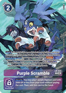 Image for Purple Scramble (Alternate Art) (LM-032 P) (Starter Deck 21: Hero of Hope) (ST-21) - Digimon Card Game