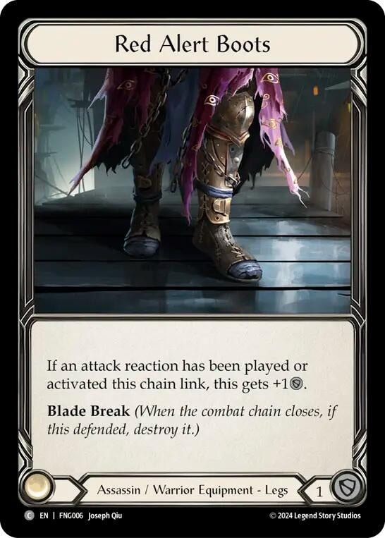 Image for Red Alert Boots (FNG006)