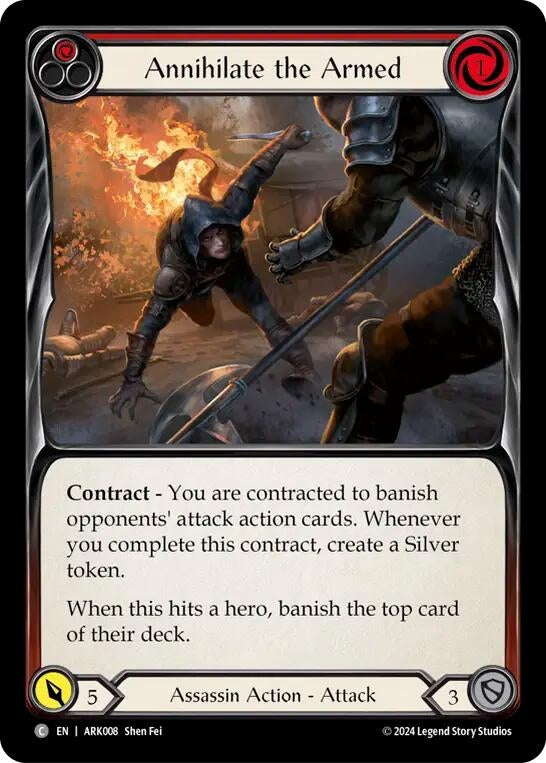 Image for Annihilate the Armed (Red) (ARK008)
