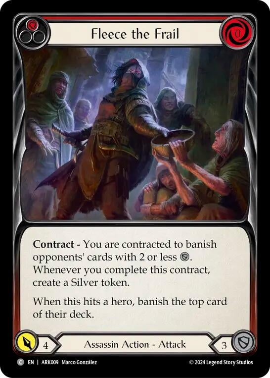 Image for Fleece the Frail (Red) (ARK009)