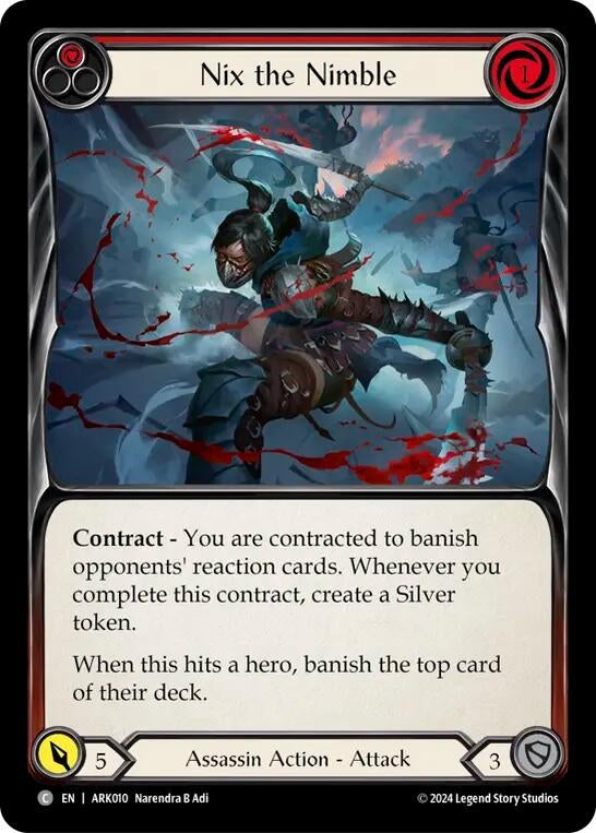 Image for Nix the Nimble (Red) (ARK010)
