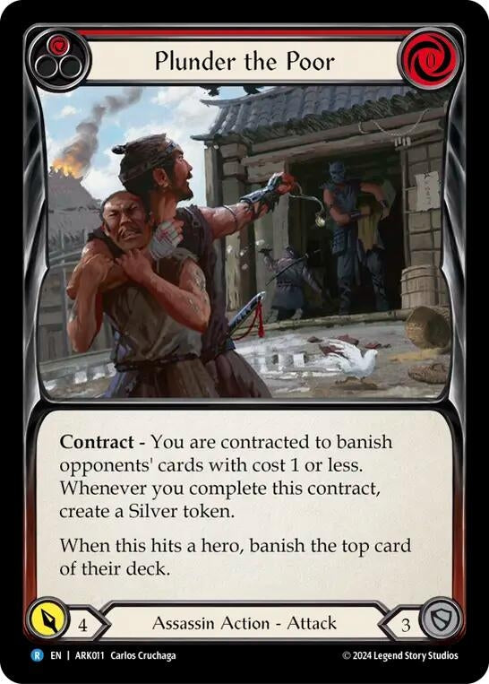 Image for Plunder the Poor (Red) (ARK011)