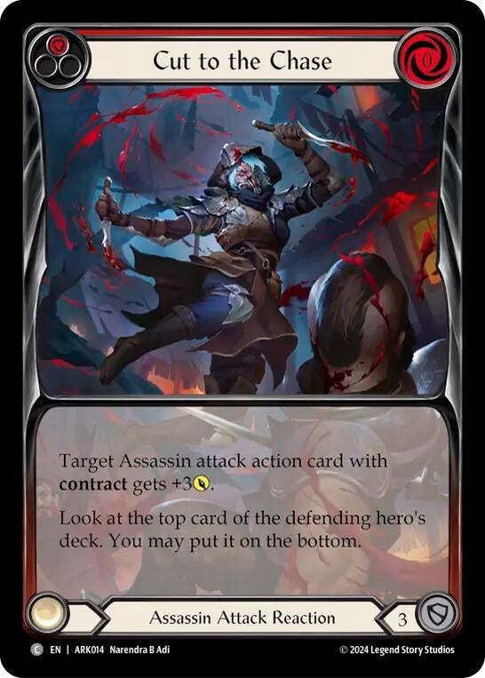 Image for Cut to the Chase (Red) (Extended Art) (ARK014)