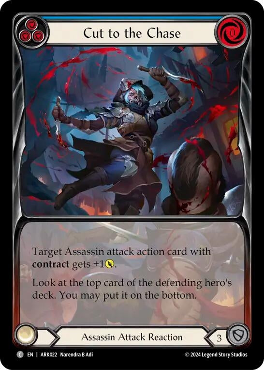 Image for Cut to the Chase (Blue) (Extended Art) (ARK022)