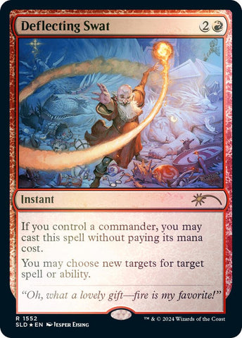 Image for Deflecting Swat (Rainbow Foil) (1552) [SLD]