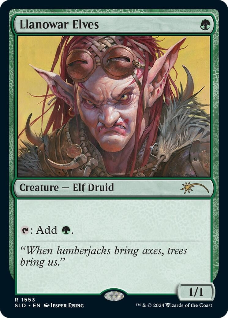 Image for Llanowar Elves (1553) (1553) [SLD]