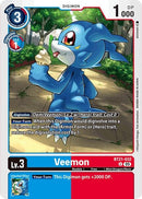 Image for Veemon (BT21-032 U) (World Convergence) (BT-21) - Digimon Card Game