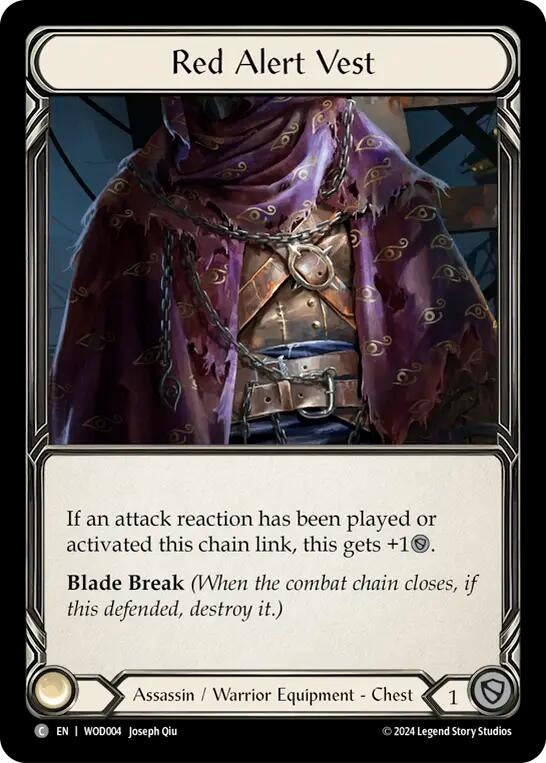 Image for Red Alert Vest (WOD004)