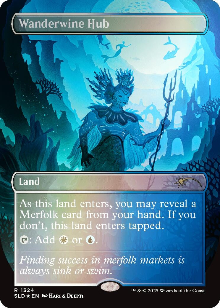 Image for Wanderwine Hub (Rainbow Foil) (1324) [SLD]