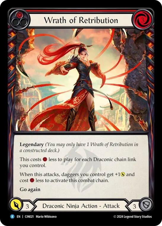 Image for Wrath of Retribution (Red) (CIN021)